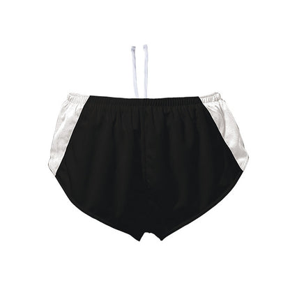 【送料無料】ランニングパンツ | ユニフォーム | 1枚 | P5580 | ブラック×ホワイト