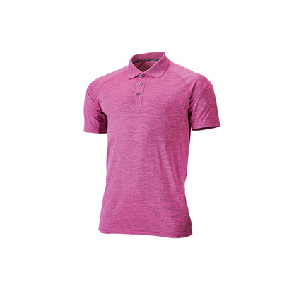 【送料無料】フィットネスポロシャツ | ユニフォーム | 1枚 | P715 | ピンクカーネーションミックスブラック