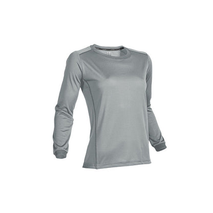 【送料無料】ウィメンズアウトドアデオドラントロングスリーブシャツ | ユニフォーム | 1枚 | P960 | ブルーグレー