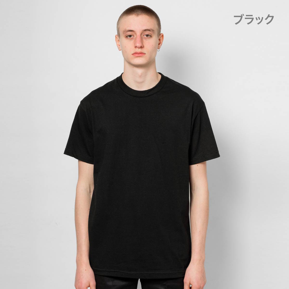 6.0オンス クラシック Tシャツ | キッズ | 1枚 | 1301 | ブラック