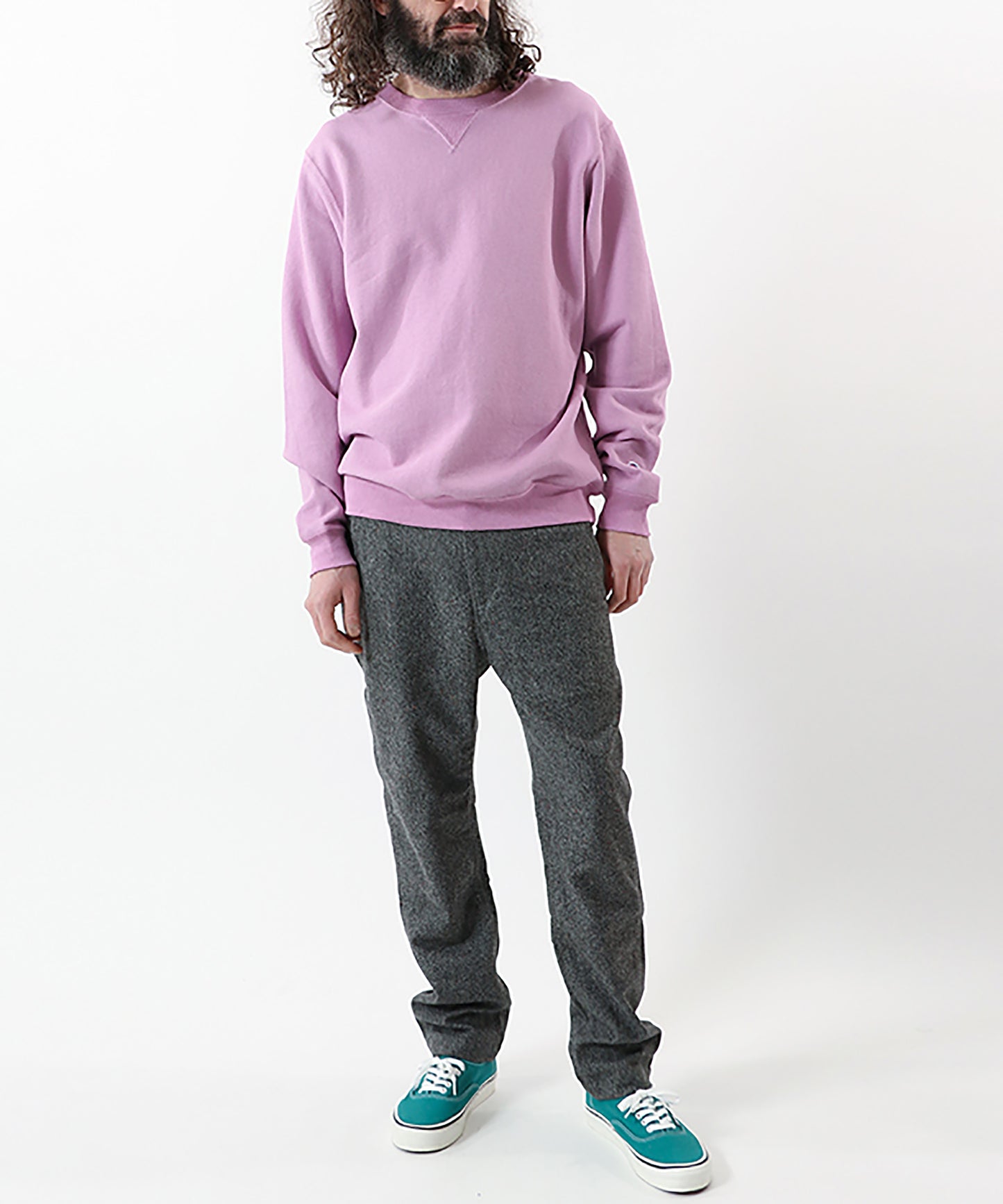 クルーネック スウェットシャツ (C5-P001)  MADE IN USA | メンズ | 1枚 | C5-P001 | オックスフォードグレー