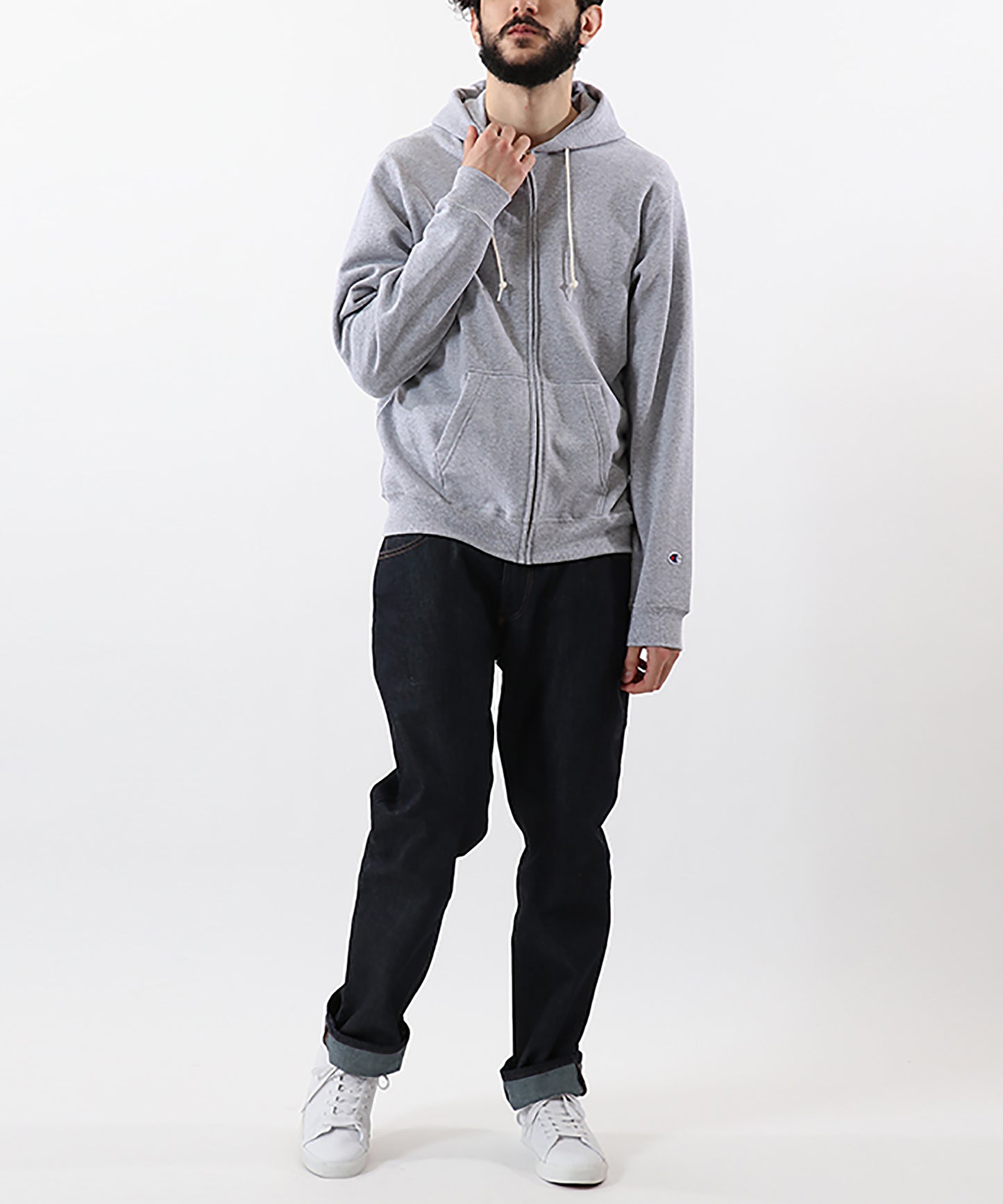 フルジップ スウェットパーカー  MADE IN USA | メンズ | 1枚 | C5-Q101 | オックスフォードグレー