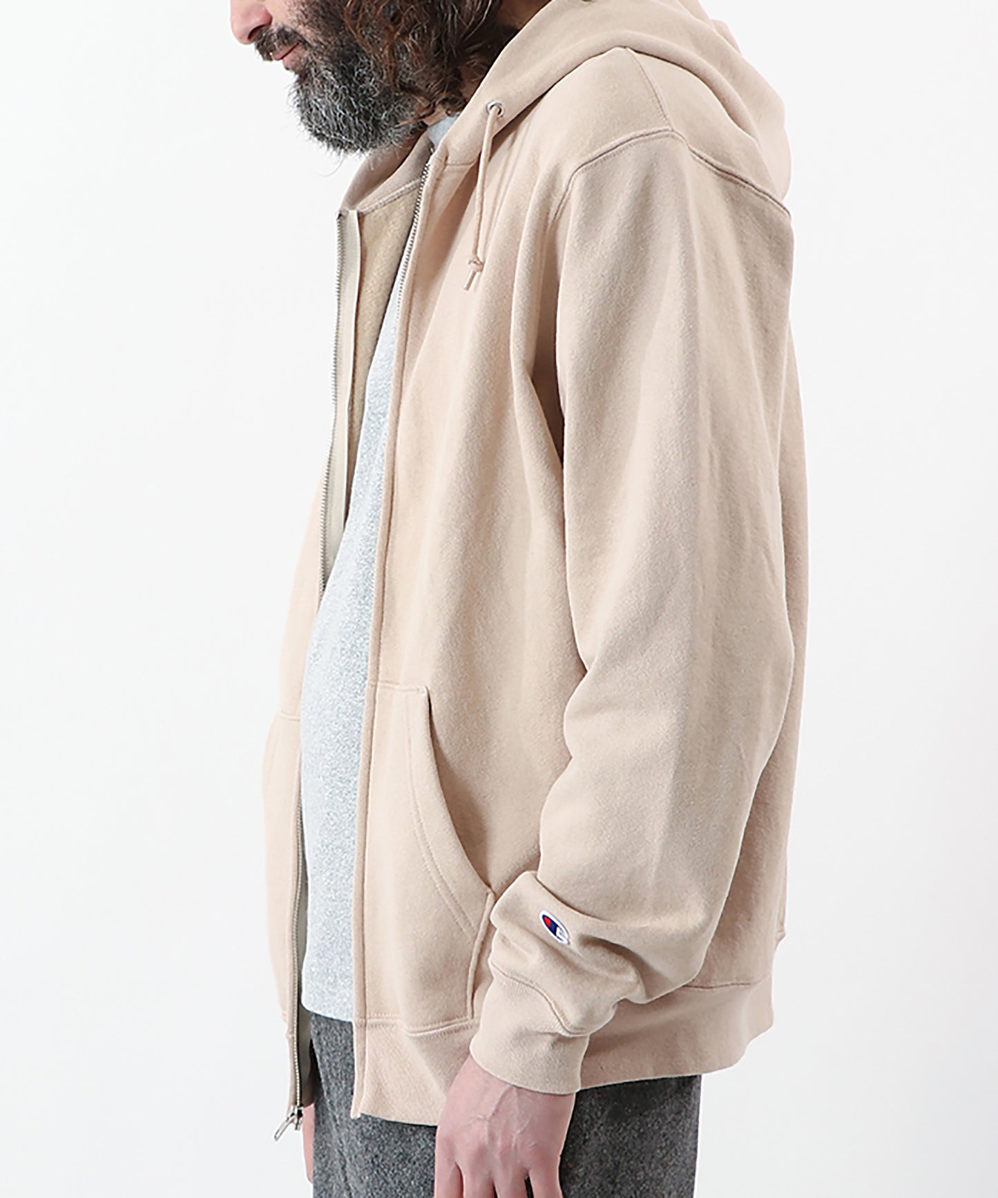 フルジップ スウェットパーカー  MADE IN USA | メンズ | 1枚 | C5-Q101 | オックスフォードグレー