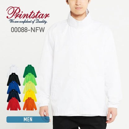 ベーシックフードインウィンドブレーカー | メンズ | 1枚 | 00088-NFW | ホワイト