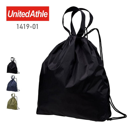 ライトナイロン リップストップ ジムサック | ノベルティ(小物) | 1枚 | 1419-01 | ブラック