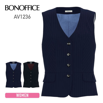 ベスト | レディース | 1枚 | AV1236 | ネイビー