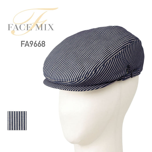 ハンチング | カフェ・飲食店制服 | 1枚 | FA9668 | ホワイト×ブラック