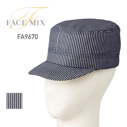 ワークキャップ | カフェ・飲食店制服 | 1枚 | FA9670 | ホワイト×ブラック