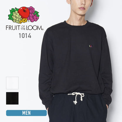 BLACKEDITION HEAVY ロングスリーブTシャツ(胸ワッペン) | メンズ | 1枚 | 1014 | ブラック