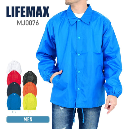 コーチジャケット (裏地なし) | メンズ | 1枚 | MJ0076 | Vブルー