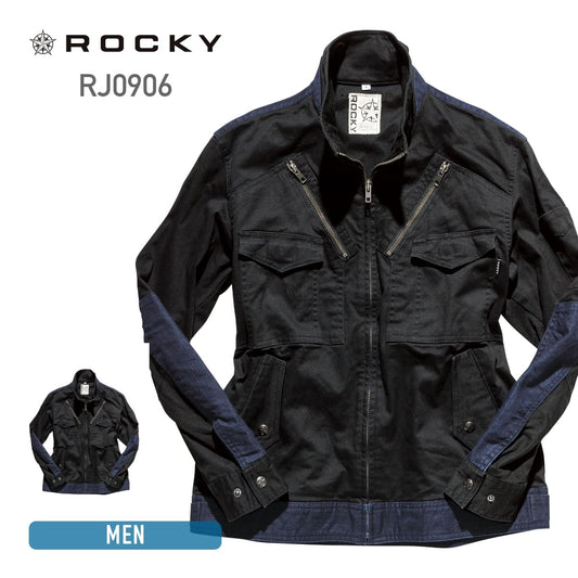 フライトジャケット | 作業着 | 1枚 | RJ0906 | ブラック×デニム