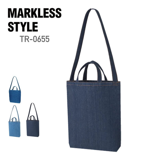 デニムショルダートート | ノベルティ(小物) | 1枚 | TR-0655 | インディゴ