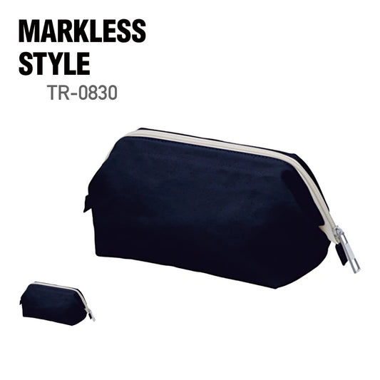 キャンバスワイヤーポーチ（Ｍ） | ノベルティ(小物) | 1枚 | TR-0830 | ネイビー