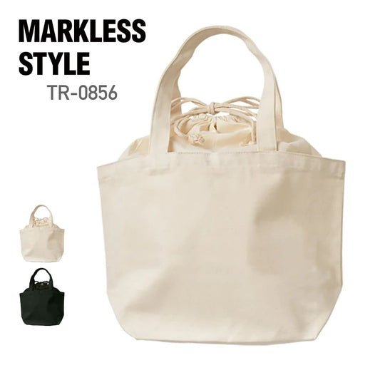 厚手キャンバス巾着付トート（Ｍ） | ノベルティ(小物) | 1枚 | TR-0856 | ナチュラル