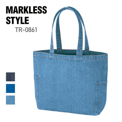 デニム マルチトート（M) | ノベルティ(小物) | 1枚 | TR-0861 | ヴィンテージブルー