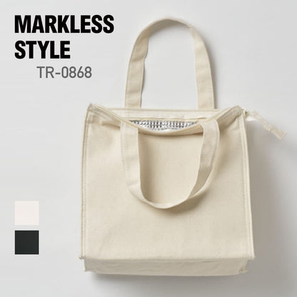 キャンバス スクエア保冷トート（S） | ノベルティ(小物) | 1枚 | TR-0868 | ナチュラル