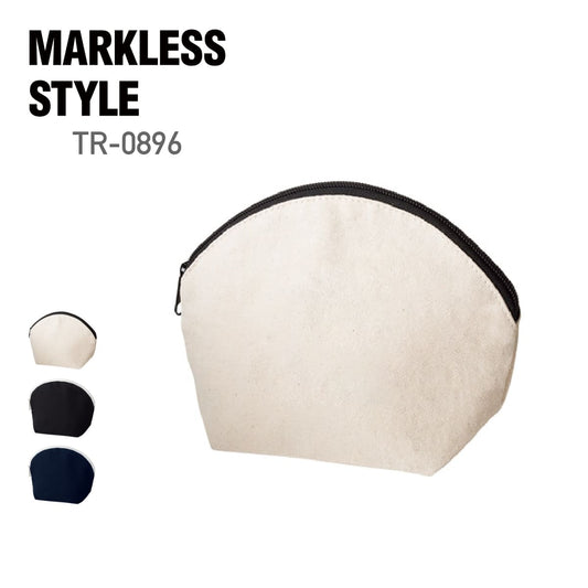 キャンバス シェルポーチ | ノベルティ(小物) | 1枚 | TR-0896 | ナチュラル