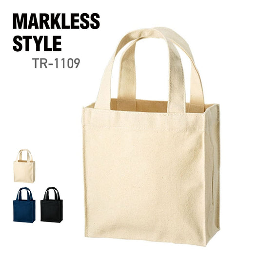 キャンバス スクエアトート（XS) | ノベルティ(小物) | 1枚 | TR-1109 | ナチュラル