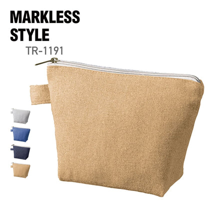 シャンブリック キャンバスデイリーポーチ（S） | ノベルティ(小物) | 1枚 | TR-1191 | ベージュ