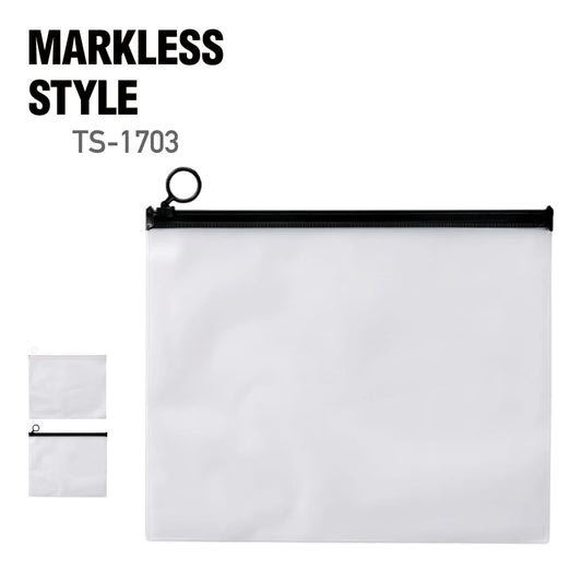 EVA クリアポーチ（L） | ノベルティ(小物) | 1枚 | TS-1703 | ブラック