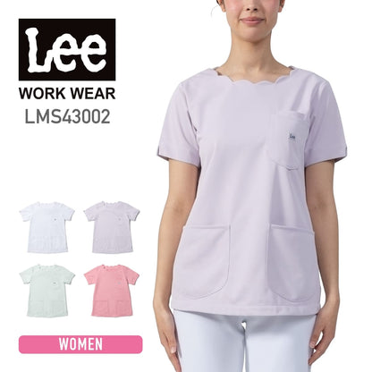 Lee メディカル　レディーススクラブ | メディカルウェア | 1枚 | LMS43002 | ラベンダー
