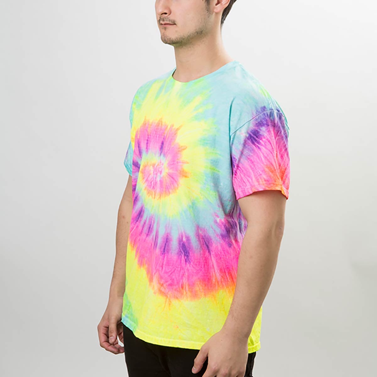 5.3 oz レインボー&マルチカラー Tシャツ | メンズ | 1枚 | TD1000-RM | ネオンレインボー