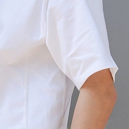 Remo-T（リモティー）在宅ワークを快適にするZoom映えTシャツ | メンズ | 1枚 | RT1001 | ホワイト