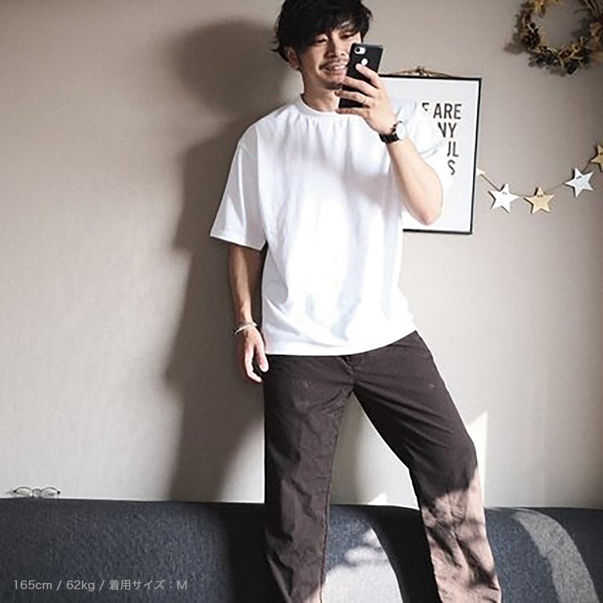 Remo-T（リモティー）在宅ワークを快適にするZoom映えTシャツ | メンズ | 1枚 | RT1001 | ホワイト