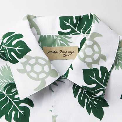 アロハシャツ（ウミガメ） | メンズ | 1枚 | FB4545U | グリーン