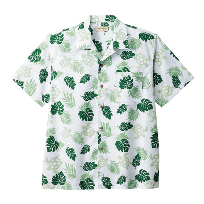 アロハシャツ（ウミガメ） | メンズ | 1枚 | FB4545U | グリーン