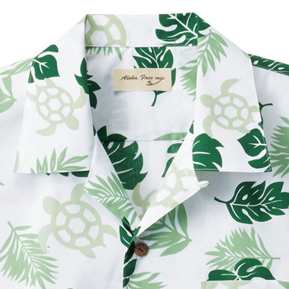 アロハシャツ（ウミガメ） | メンズ | 1枚 | FB4545U | グリーン