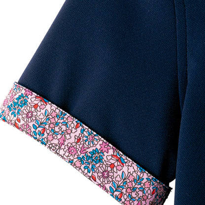 メンズポロシャツ(花柄 B) | メンズ | 1枚 | FB5025M | ネイビー