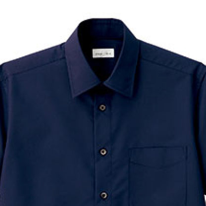 メンズレギュラーカラー半袖シャツ | メンズ | 1枚 | FB5041M | ネイビー