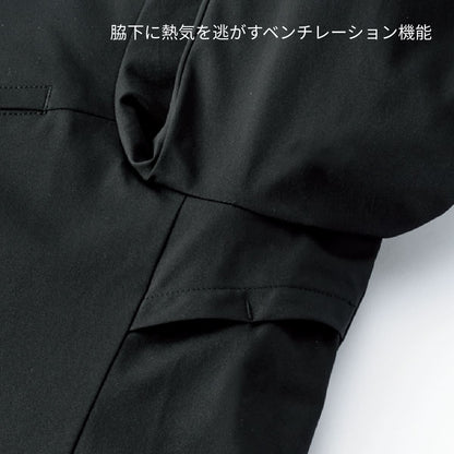 メンズニットジャケット | ユニフォーム | 1枚 | FJ0026M | ブラック