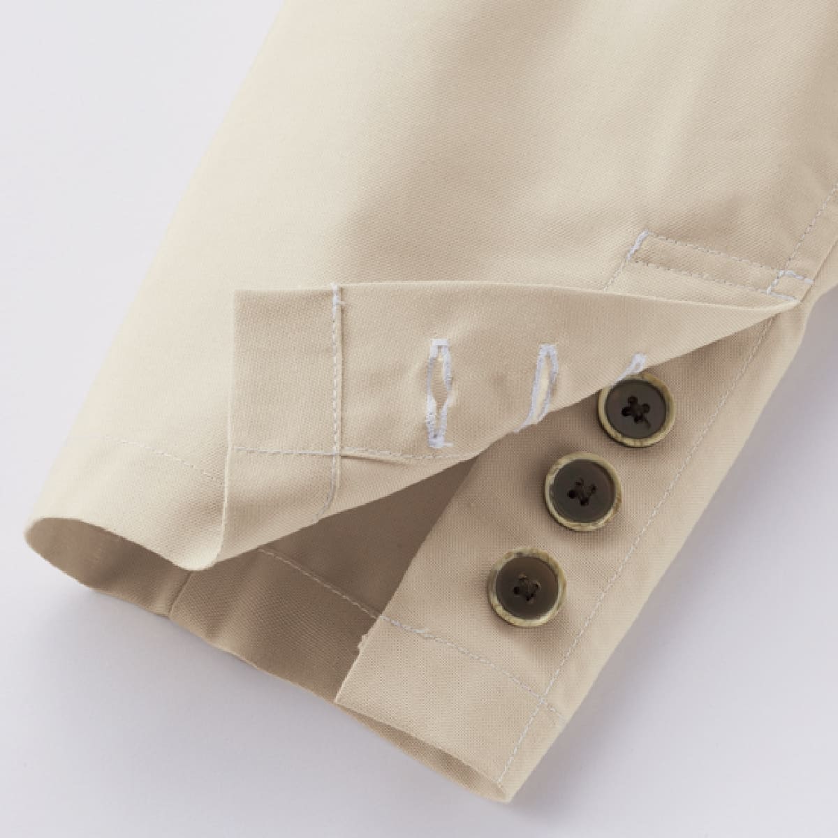 ユニセックスシャツジャケット | ユニフォーム | 1枚 | FJ0708U | ベージュ