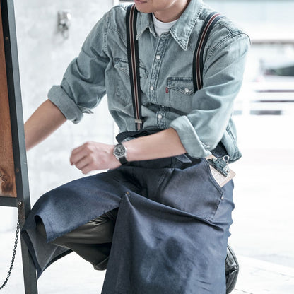 ソムリエエプロン | ノベルティ(小物) | 1枚 | FK7191 | ネイビー