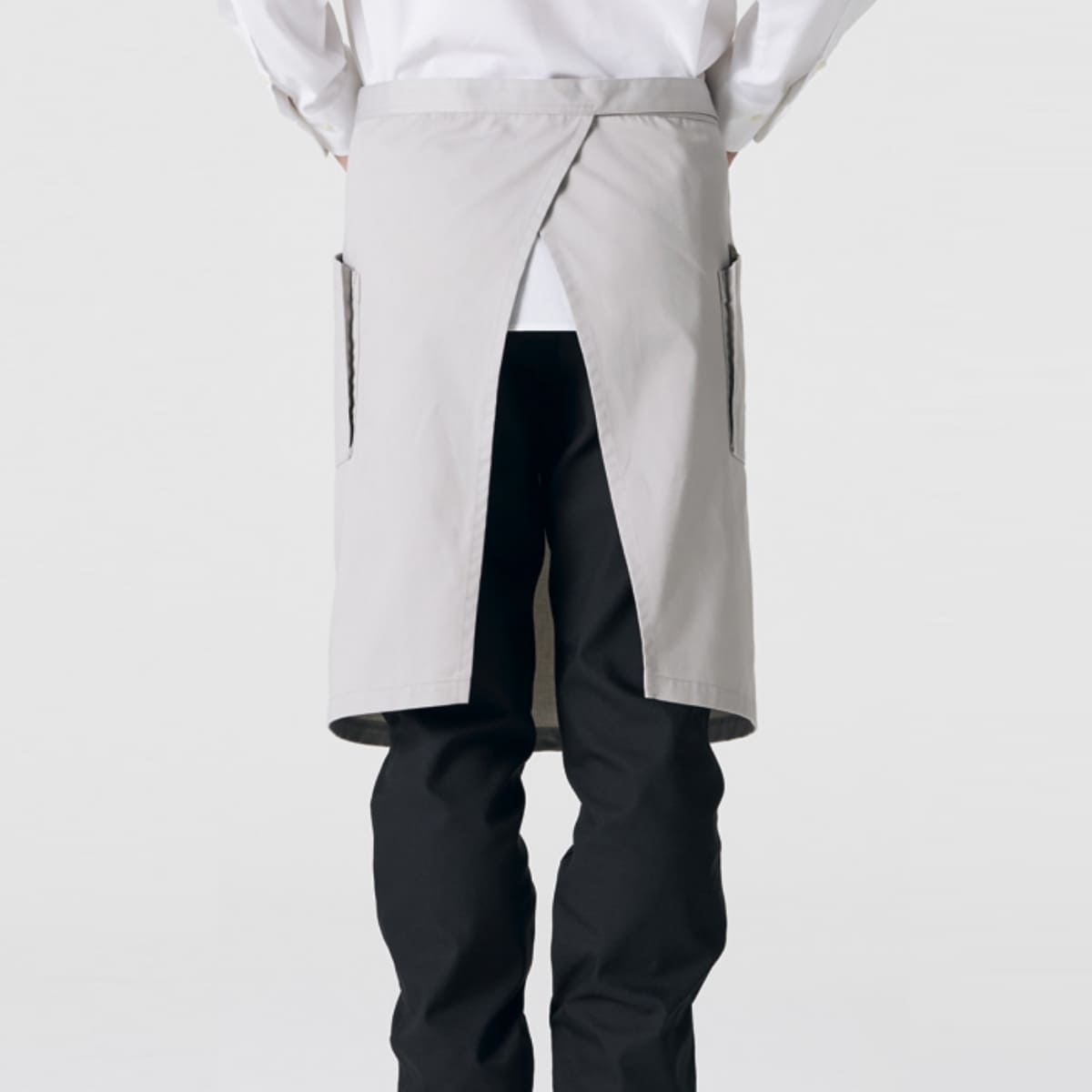 ミドルエプロン | ノベルティ(小物) | 1枚 | FK7194 | カーキ×ベージュ