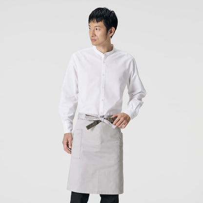 ミドルエプロン | ノベルティ(小物) | 1枚 | FK7194 | カーキ×ベージュ