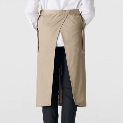 ソムリエエプロン | ノベルティ(小物) | 1枚 | FK7195 | ベージュ×カーキ