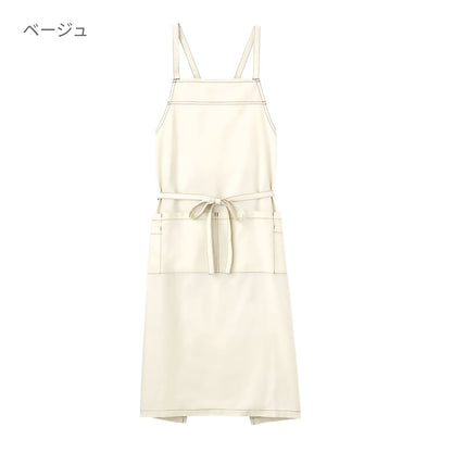 胸当てエプロン | ノベルティ(小物) | 1枚 | FK7196 | オリーブ