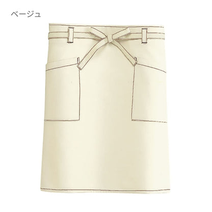 ミドルエプロン | ノベルティ(小物) | 1枚 | FK7197 | オリーブ