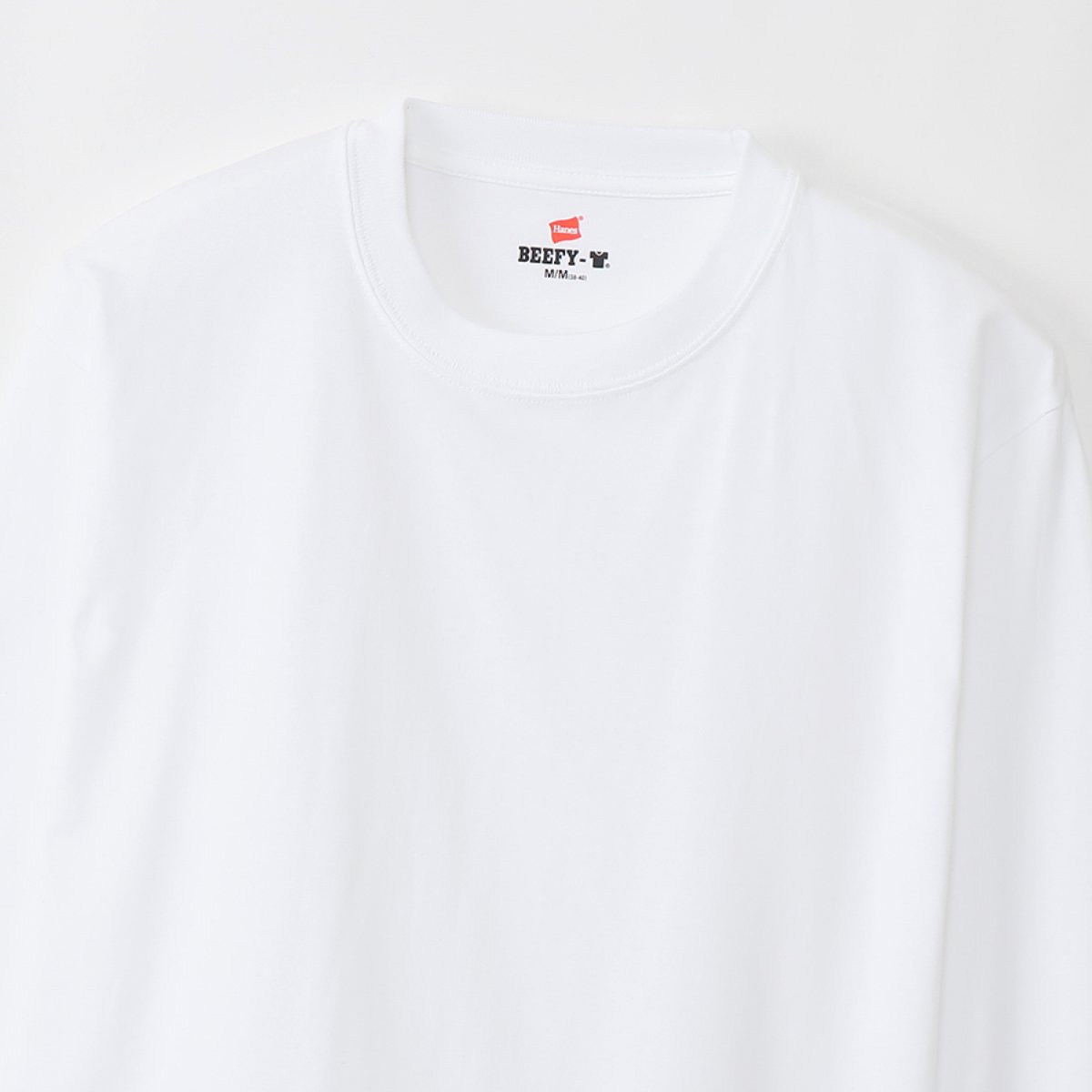 ビーフィーロングスリーブTシャツ BEEFY-T ヘインズ | ビッグサイズ | 1枚 | H5186L | ブラック