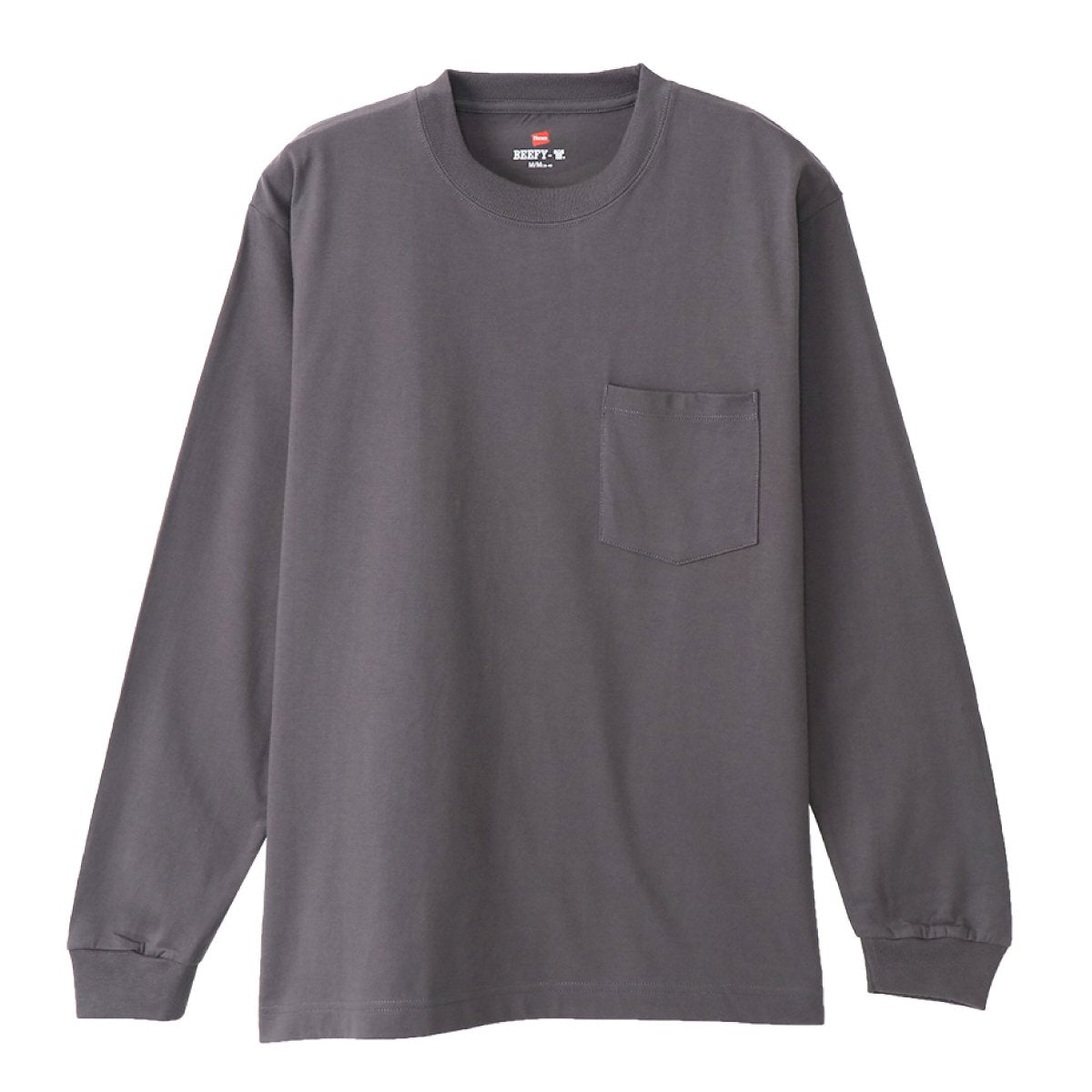 ビーフィーポケットロングスリーブTシャツ BEEFY-T ヘインズ | メンズ | 1枚 | H5196 | ホワイト