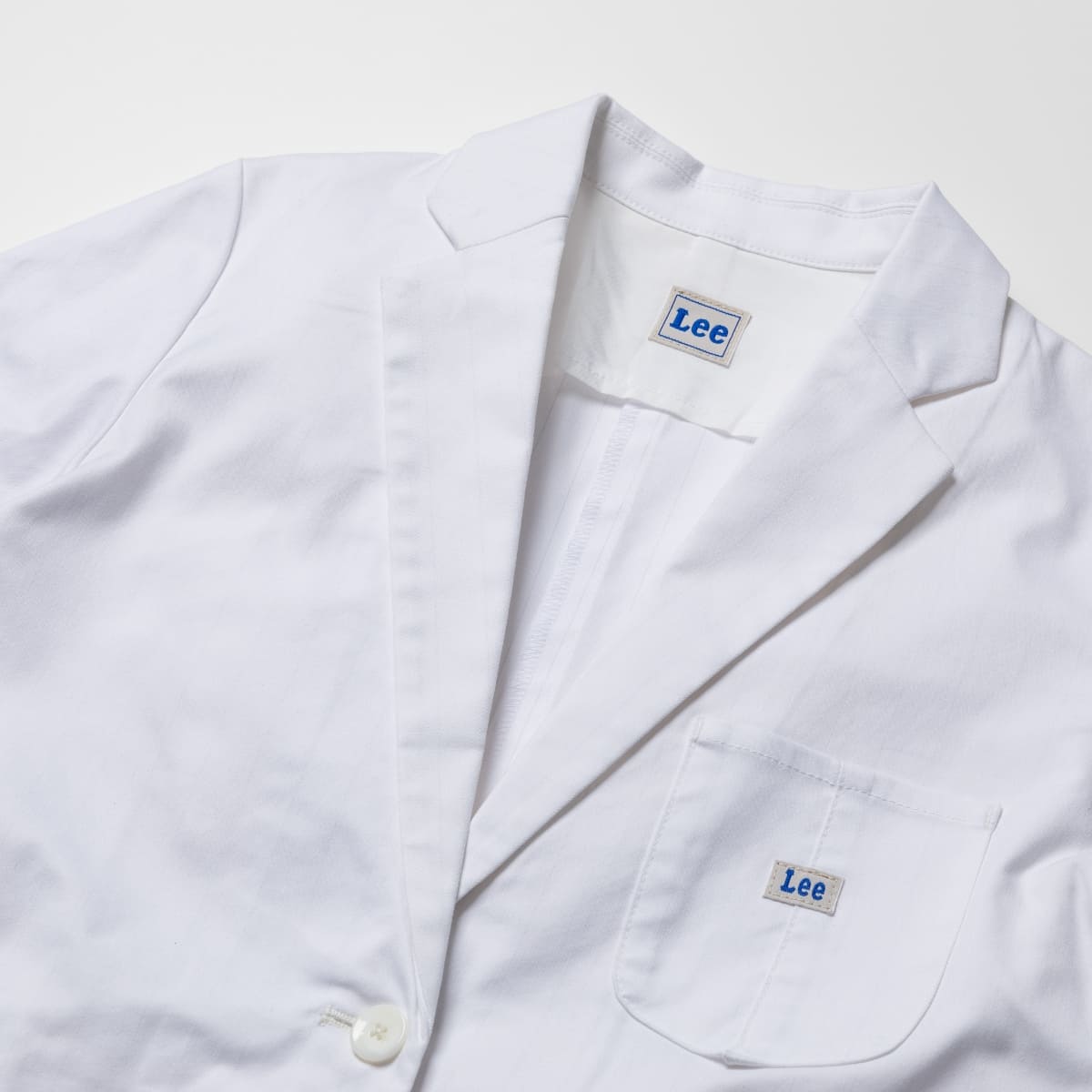 Lee メディカル　レディースコート | メディカルウェア | 1枚 | LMC73001 | ホワイト