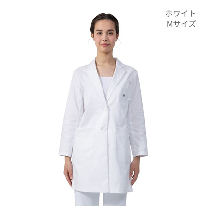 Lee メディカル　レディースコート | メディカルウェア | 1枚 | LMC73001 | ホワイト