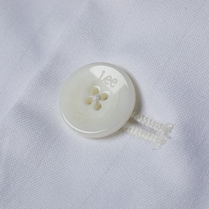 Lee メディカル　メンズコート | メディカルウェア | 1枚 | LMC76001 | ホワイト