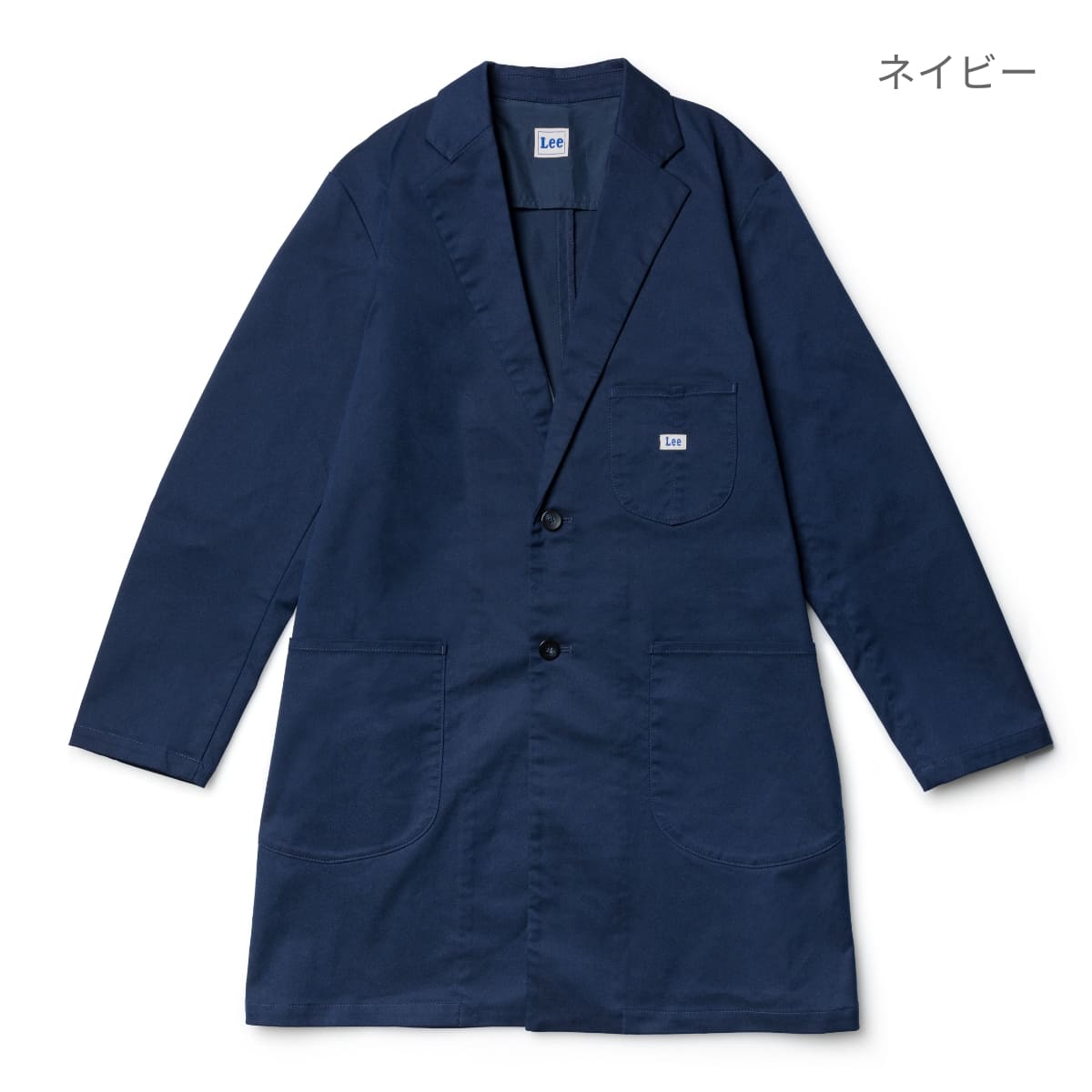 Lee メディカル　メンズコート | メディカルウェア | 1枚 | LMC76001 | ネイビー