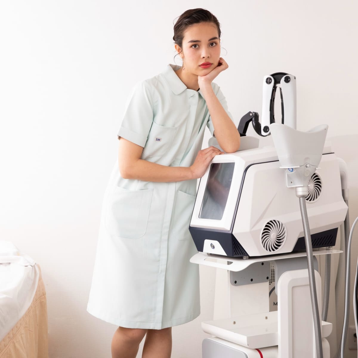 Lee メディカル　ワンピース | メディカルウェア | 1枚 | LMJ03002 | ラベンダー