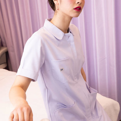 Lee メディカル　ワンピース | メディカルウェア | 1枚 | LMJ03002 | ラベンダー