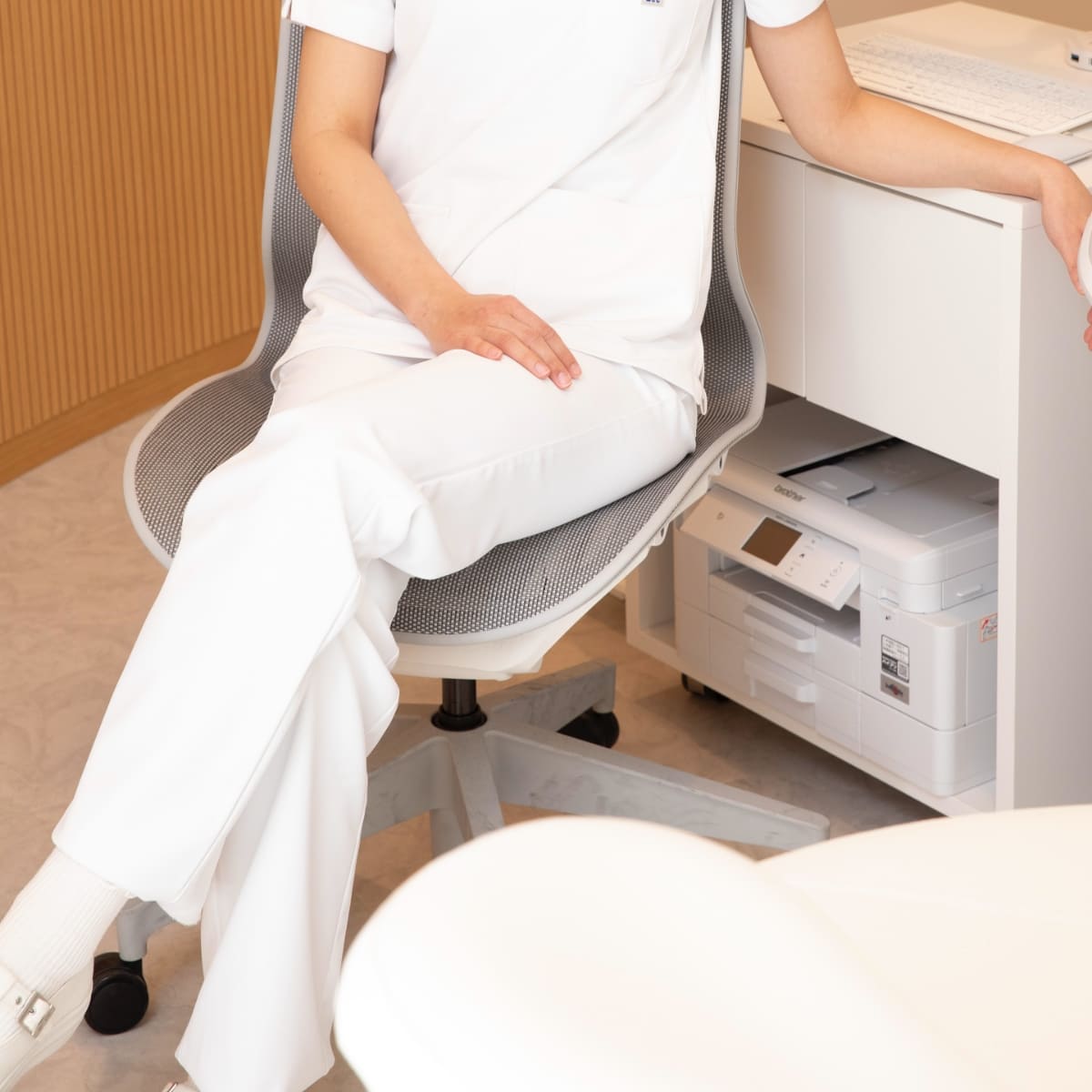 Lee メディカル　レディースパンツ | メディカルウェア | 1枚 | LMP63001 | ホワイト